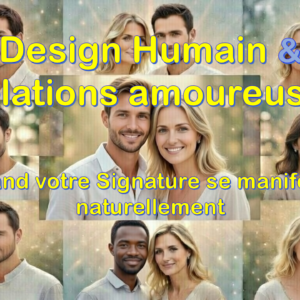 design humain et relations amoureuses matures : quand votre signature se manifeste naturellement